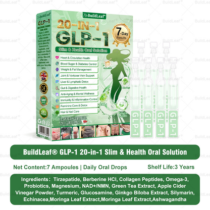 𝐎𝐟𝐟𝐢𝐜𝐢𝐚𝐥 𝐒𝐭𝐨𝐫𝐞 | 𝘽𝙪𝙞𝙡𝙙𝙇𝙚𝙖𝙛® 𝗚𝗟𝗣-𝟭 𝟐𝟎-𝐢𝐧-𝟏 𝐒𝐥𝐢𝐦 & 𝐇𝐞𝐚𝐥𝐭𝐡 𝐎𝐫𝐚𝐥 𝐒𝐨𝐥𝐮𝐭𝐢𝐨𝐧 (𝑶𝒏𝒄𝒆 𝒂 𝒅𝒂𝒚, 𝒓𝒆𝒔𝒖𝒍𝒕𝒔 𝒊𝒏 7 𝒅𝒂𝒚𝒔), 𝑾𝒊𝒕𝒉 100 𝑩𝒊𝒍𝒍𝒊𝒐𝒏 𝑪𝑭𝑼 𝑨𝒄𝒕𝒊𝒗𝒆 𝑷𝒓𝒐𝒃𝒊𝒐𝒕𝒊𝒄𝒔 ✅ 𝑺𝒖𝒑𝒑𝒐𝒓𝒕𝒔 𝒘𝒆𝒊𝒈𝒉𝒕 𝒎𝒂𝒏𝒂𝒈𝒆𝒎𝒆𝒏𝒕, 𝒉𝒆𝒂𝒓𝒕 𝒉𝒆𝒂𝒍𝒕𝒉, 𝒅𝒊𝒂𝒃𝒆𝒕𝒆𝒔, 𝒈𝒖𝒕 & 𝒘𝒐𝒎𝒆𝒏’𝒔 𝒉𝒆𝒂𝒍𝒕𝒉, 𝒘𝒉𝒊𝒍𝒆 𝒇𝒊𝒓𝒎𝒊𝒏𝒈 𝒔𝒌𝒊𝒏 & 𝒃𝒐𝒐𝒔𝒕𝒊𝒏𝒈 𝒆𝒏𝒆𝒓𝒈𝒚.