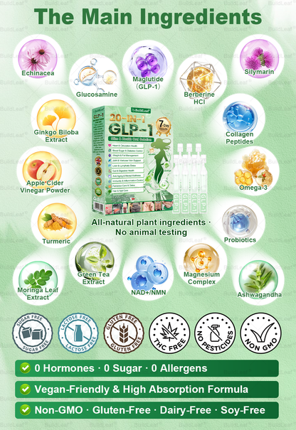 𝐎𝐟𝐟𝐢𝐜𝐢𝐚𝐥 𝐒𝐭𝐨𝐫𝐞 | 𝘽𝙪𝙞𝙡𝙙𝙇𝙚𝙖𝙛® 𝗚𝗟𝗣-𝟭 𝟐𝟎-𝐢𝐧-𝟏 𝐒𝐥𝐢𝐦 & 𝐇𝐞𝐚𝐥𝐭𝐡 𝐎𝐫𝐚𝐥 𝐒𝐨𝐥𝐮𝐭𝐢𝐨𝐧 (𝑶𝒏𝒄𝒆 𝒂 𝒅𝒂𝒚, 𝒓𝒆𝒔𝒖𝒍𝒕𝒔 𝒊𝒏 7 𝒅𝒂𝒚𝒔), 𝑾𝒊𝒕𝒉 100 𝑩𝒊𝒍𝒍𝒊𝒐𝒏 𝑪𝑭𝑼 𝑨𝒄𝒕𝒊𝒗𝒆 𝑷𝒓𝒐𝒃𝒊𝒐𝒕𝒊𝒄𝒔 ✅ 𝑺𝒖𝒑𝒑𝒐𝒓𝒕𝒔 𝒘𝒆𝒊𝒈𝒉𝒕 𝒎𝒂𝒏𝒂𝒈𝒆𝒎𝒆𝒏𝒕, 𝒉𝒆𝒂𝒓𝒕 𝒉𝒆𝒂𝒍𝒕𝒉, 𝒅𝒊𝒂𝒃𝒆𝒕𝒆𝒔, 𝒈𝒖𝒕 & 𝒘𝒐𝒎𝒆𝒏’𝒔 𝒉𝒆𝒂𝒍𝒕𝒉, 𝒘𝒉𝒊𝒍𝒆 𝒇𝒊𝒓𝒎𝒊𝒏𝒈 𝒔𝒌𝒊𝒏 & 𝒃𝒐𝒐𝒔𝒕𝒊𝒏𝒈 𝒆𝒏𝒆𝒓𝒈𝒚.